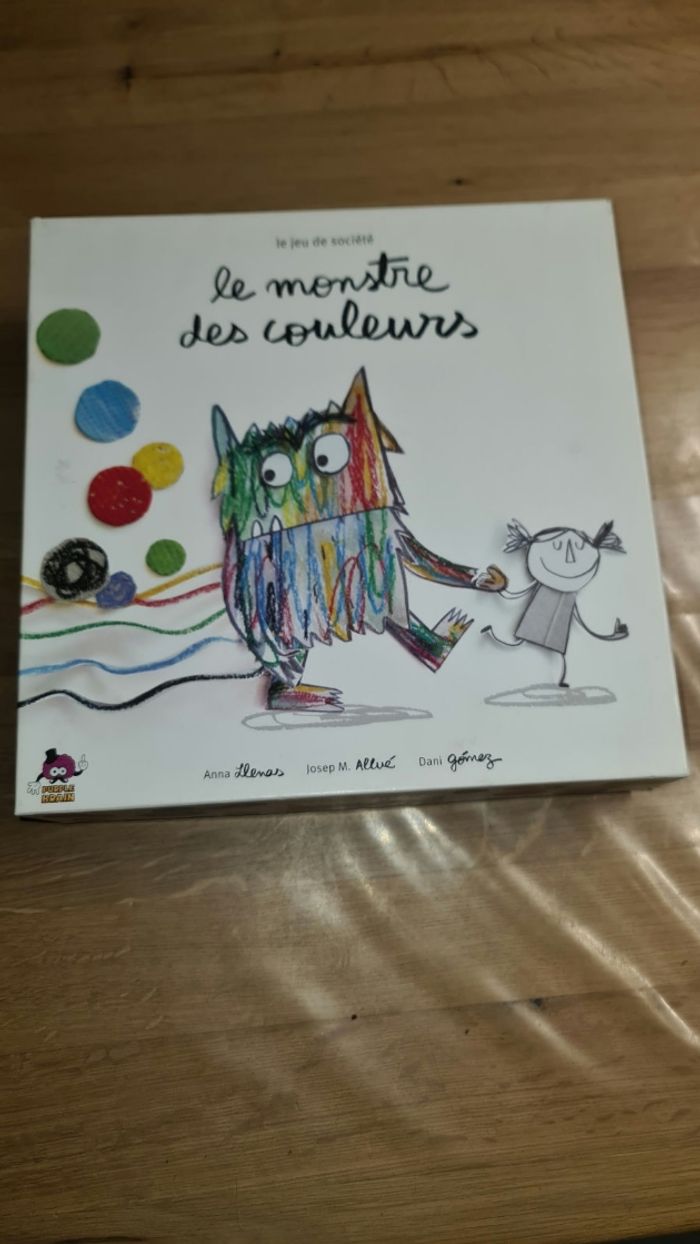 Jeu de société Le Monstre Des Couleurs des éditions Purple Brain, - photo numéro 2