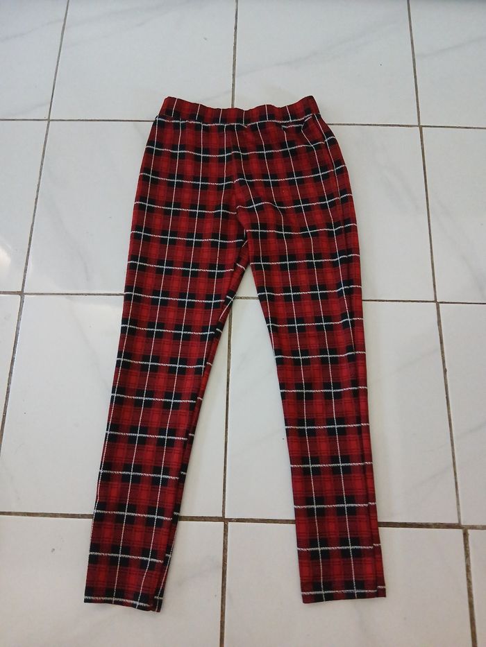 Pantalon fille matiere polyster taille 12 ans - photo numéro 3