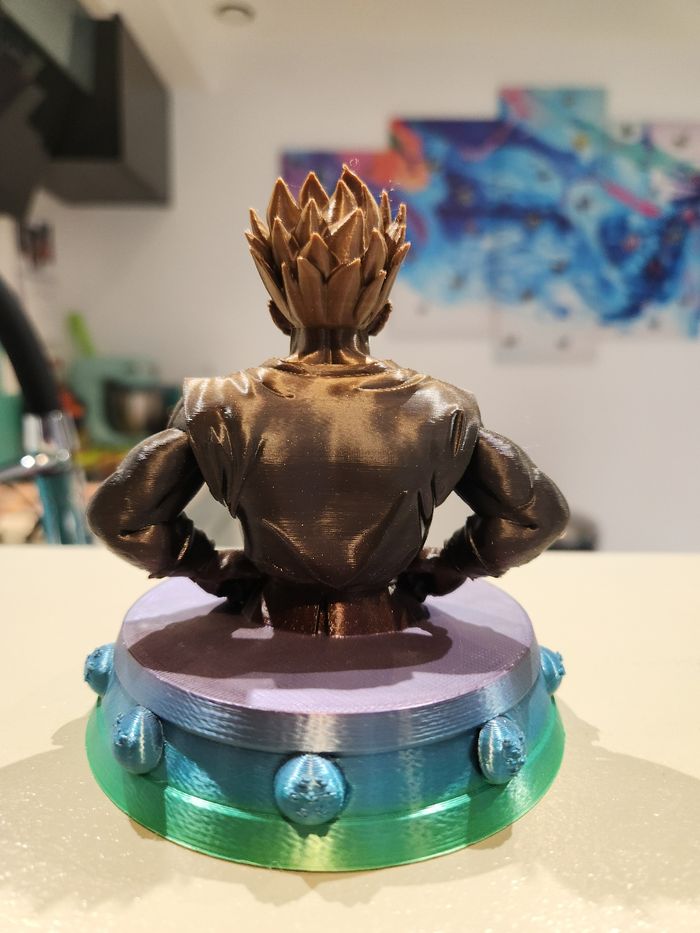 🟠Dragon Ball Z – Yamcha – Buste collector – Figurine décorative - photo numéro 4