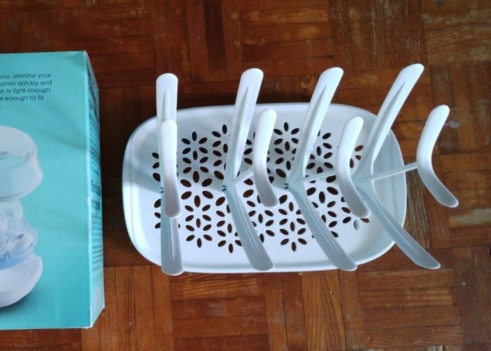 Lot de  Stérilisateur + égouttoir biberons Philips Avent - photo numéro 5