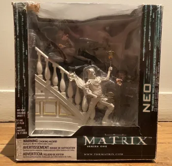The Matrix - Neo in Chateau - McFarlane Toys Series One Action Figure Set 2003