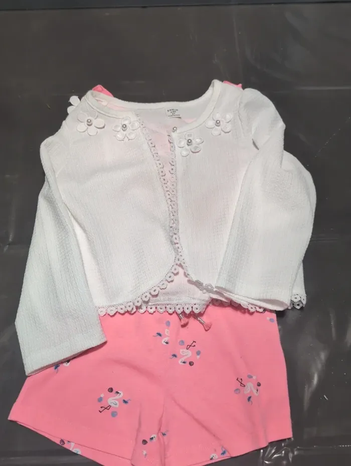 Lot cardigan et combi - photo numéro 3