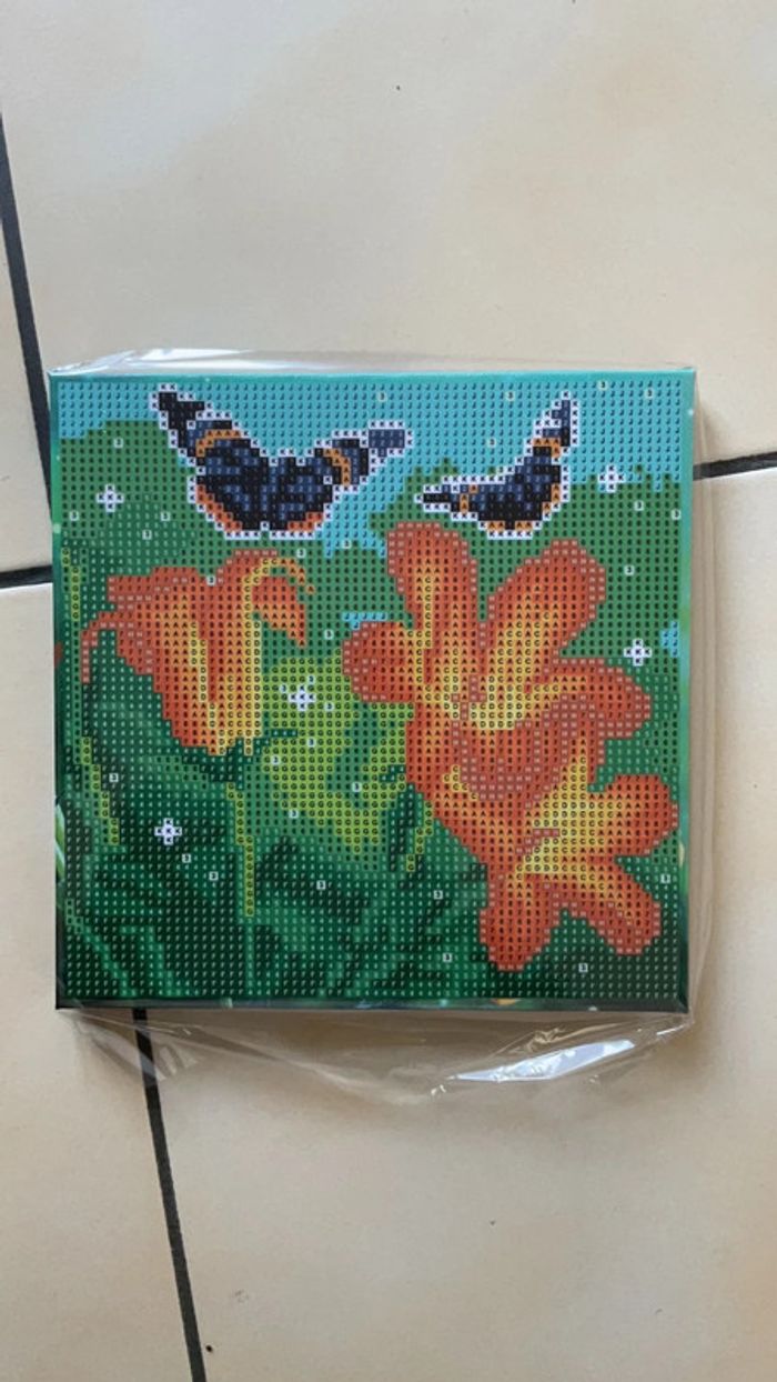 Toile Diamond Painting 20x20x1,5cm n°05