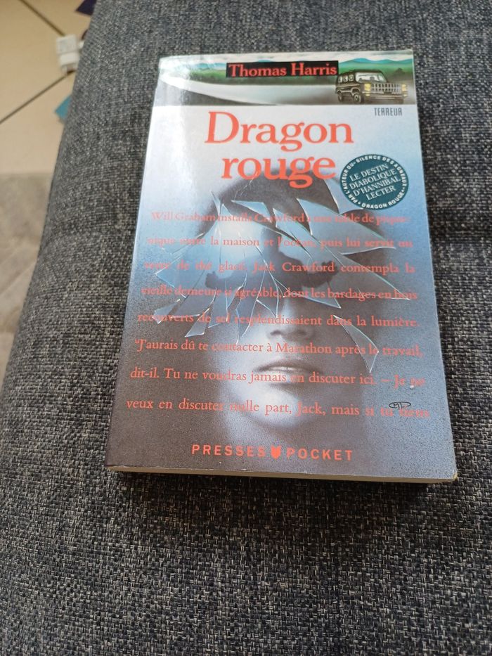 Livre dragon rouge