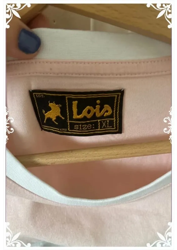 🎨 T-shirt colorblock LOIS - Taille XL - photo numéro 4