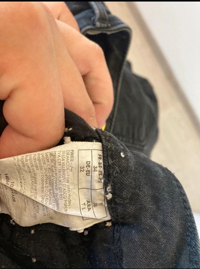 Jean skinny noir délavé taille haute Pimkie - photo numéro 3