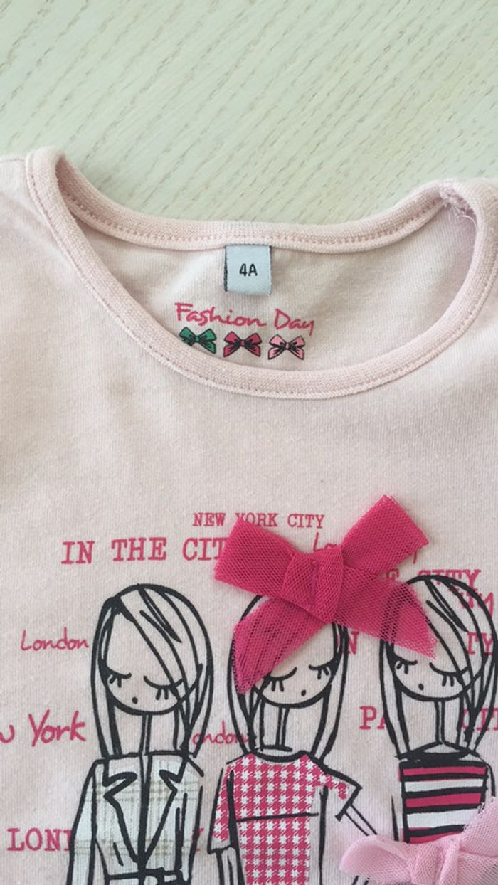 Tee shirt Fashion Day 4ans - photo numéro 3