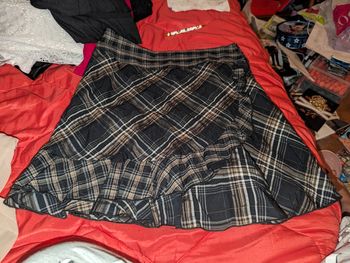 Jupe écossaise à volants Cache-Cache taille 38