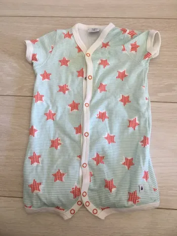 Barboteuse combishort 3 mois petit bateau