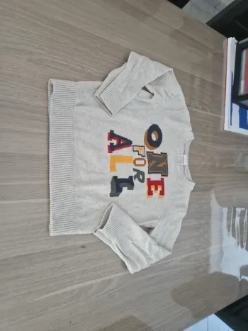 Pull fin garçon