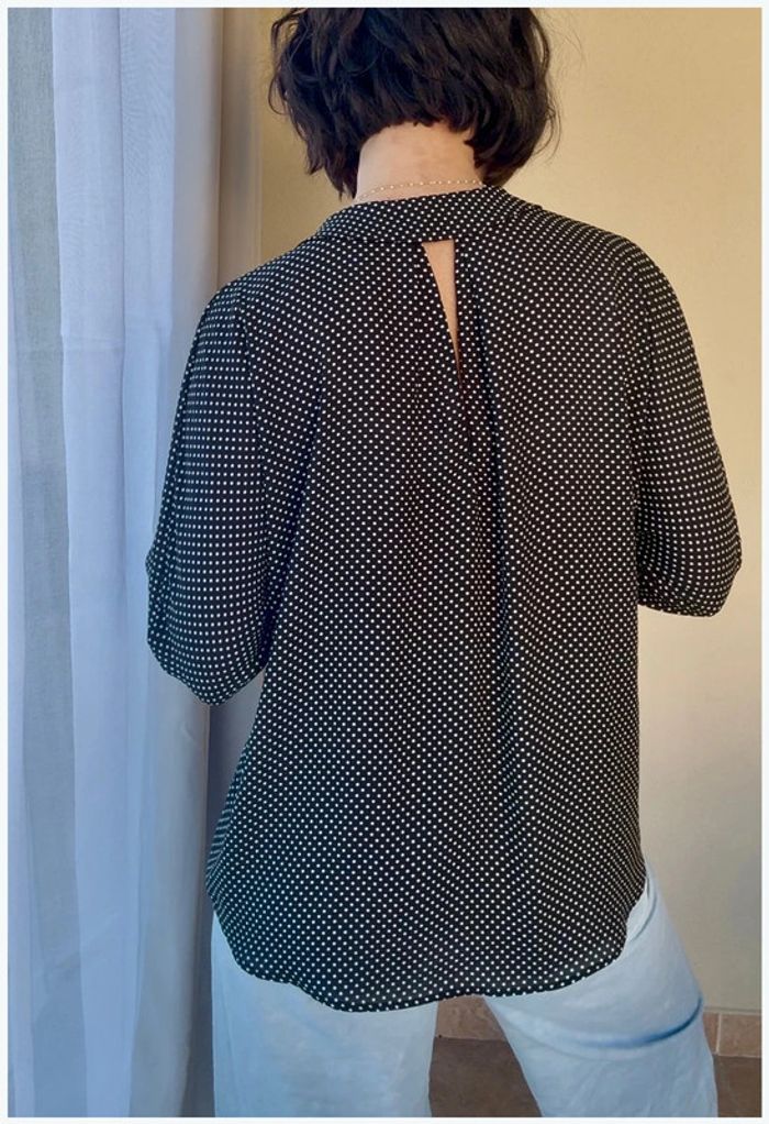 Chemise à pois Zara XS très bon état - photo numéro 3