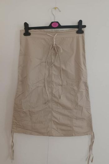 jupe beige 68cm t36