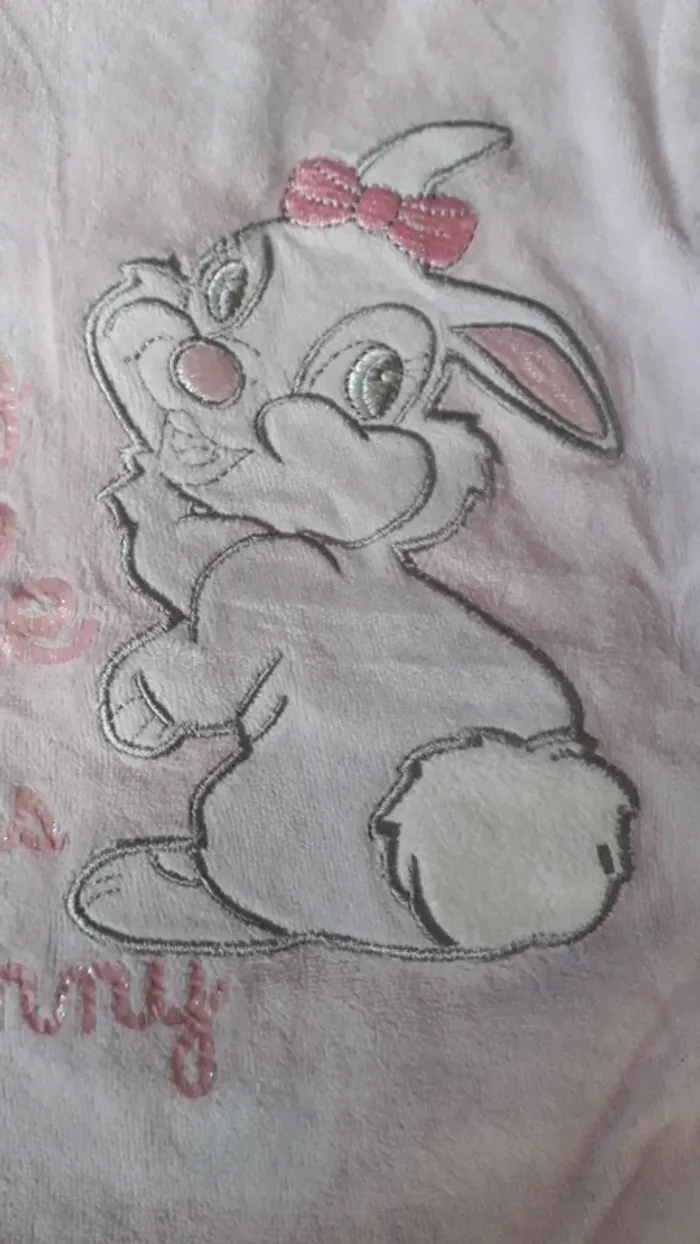 Pyjama / Grenouillère velours 12 Mois - photo numéro 3