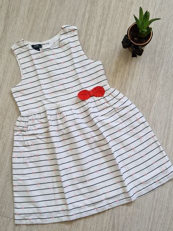 Robe à rayures T. 24 mois