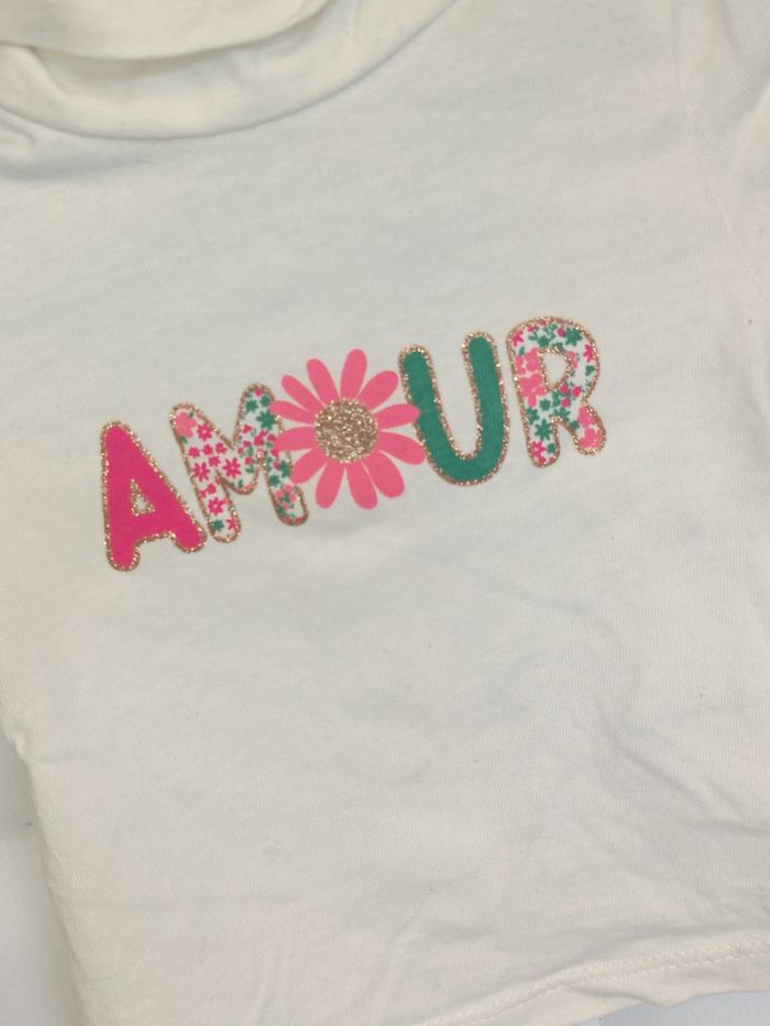 T-shirt ML amour - photo numéro 3