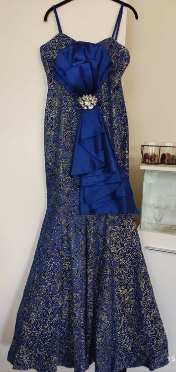 Robe longue bleue – Taille 38 à 42