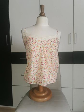 Débardeur fleuri taille XS