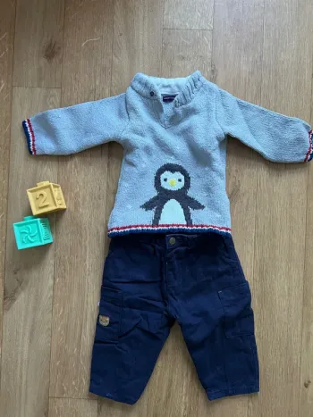 Ensemble hiver sergent major 9 mois