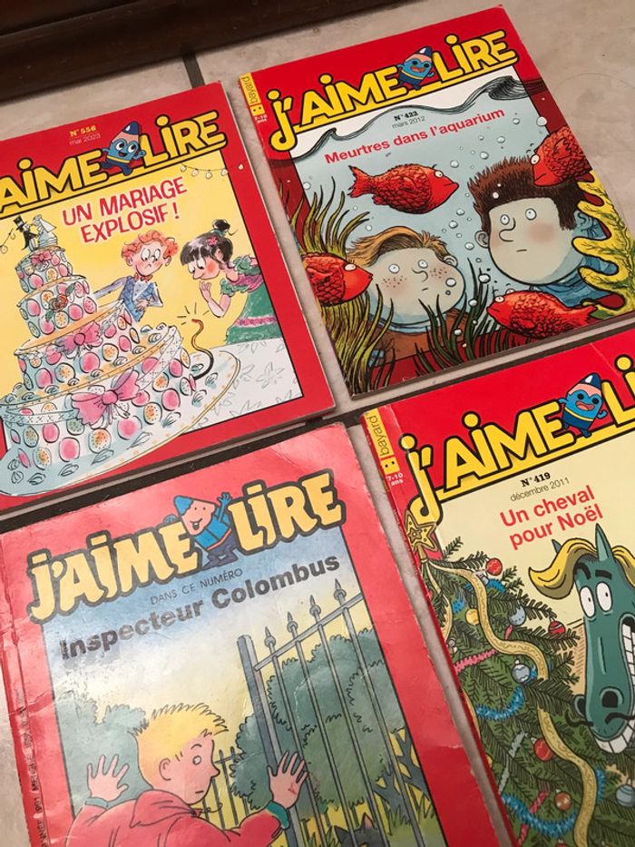 Lot de 4 J'aime Lire 📚 - photo numéro 4