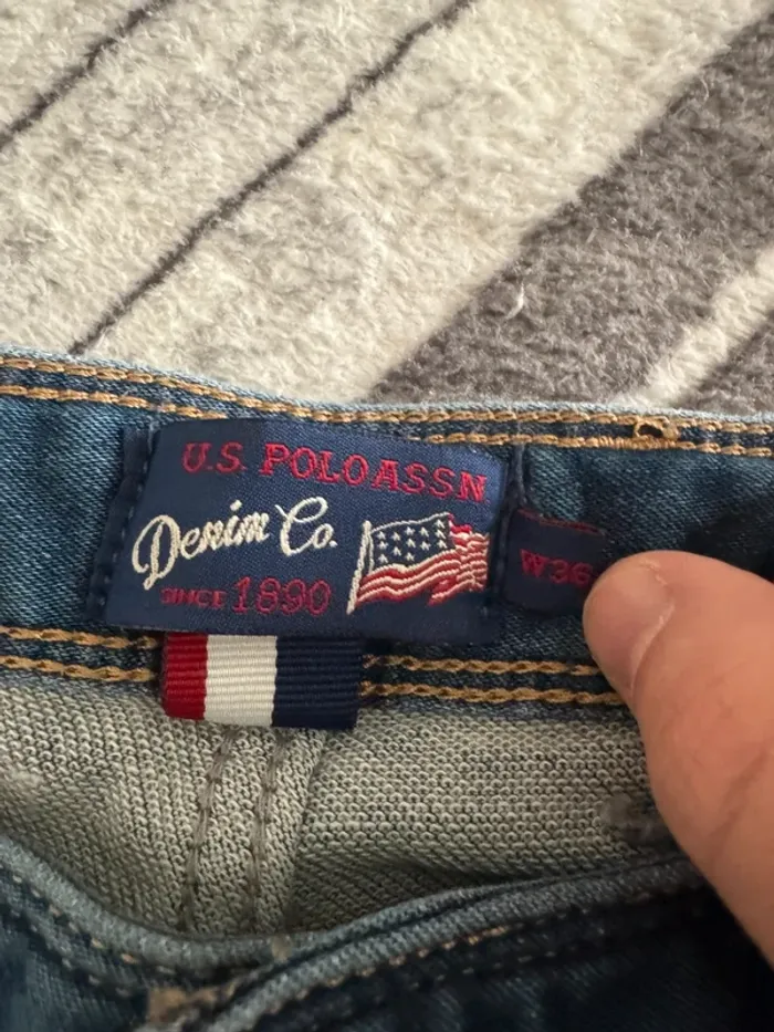 Jeans US Polo ASSN Bleu marine - photo numéro 4