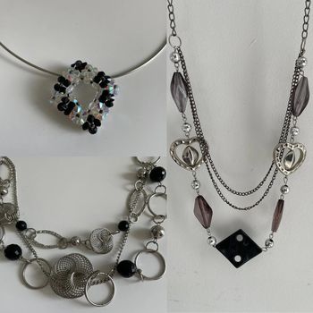 Collier noir original