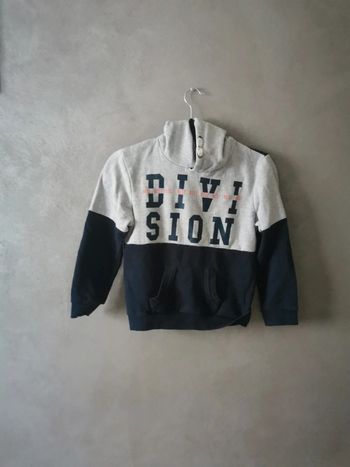 Sweet à capuche garçon 10 ans.