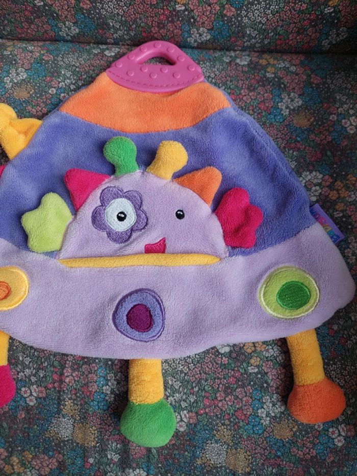 Doudou fusée multicolore Babysun - photo numéro 3