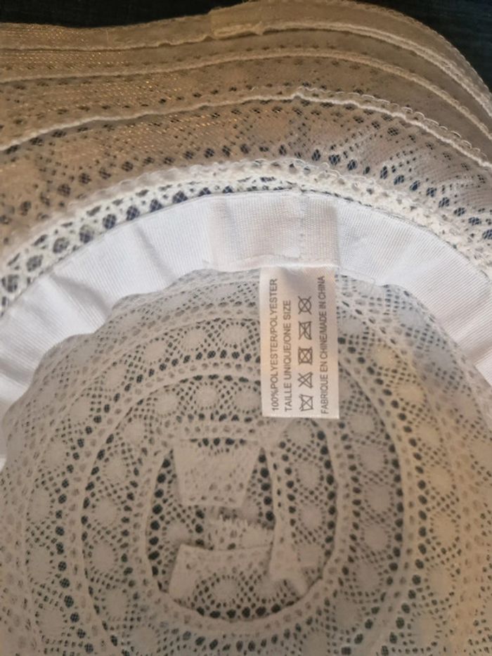 Beau chapeau blanc - photo numéro 4