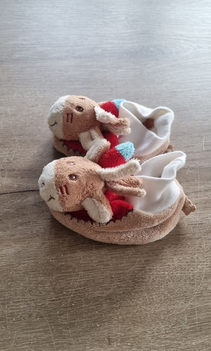 Chaussons Rennes de Noël 0-6 mois - photo numéro 3