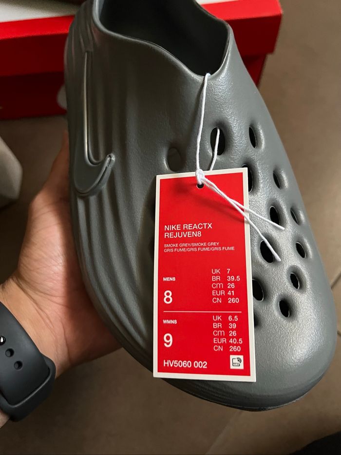 Nike ReactX Rejuven8 Smoke Grey (taille 41) - photo numéro 8