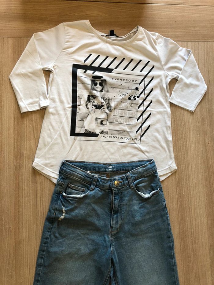 Jean + t-shirt - photo numéro 2