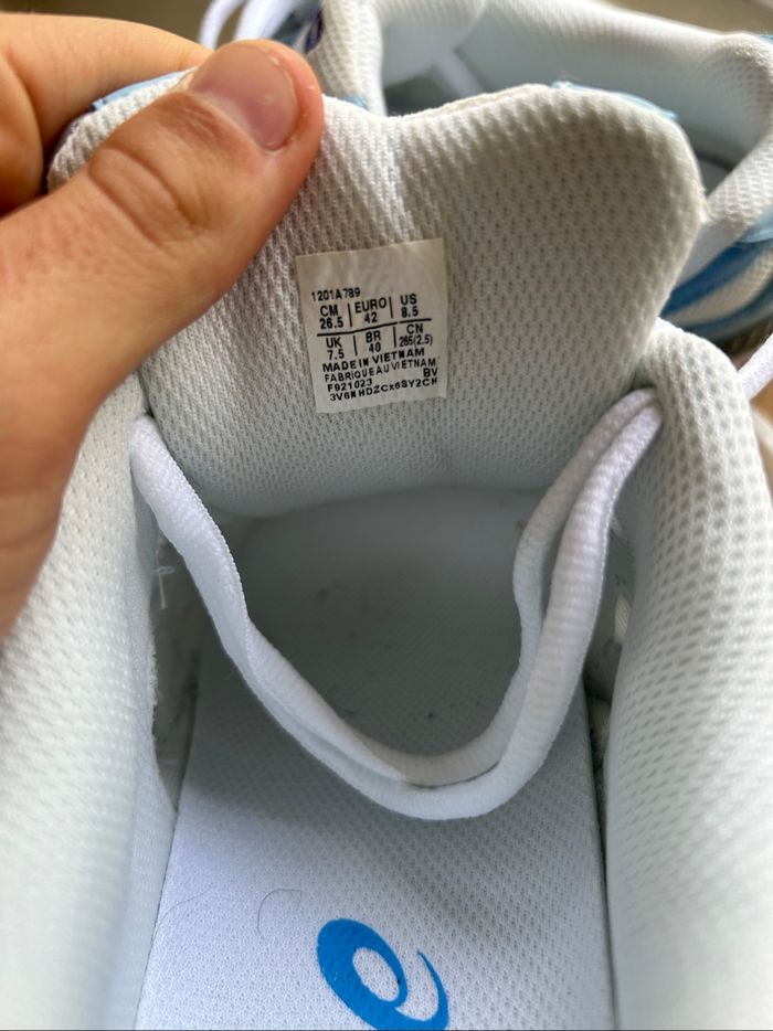 Asics bleu taille:42 - photo numéro 3