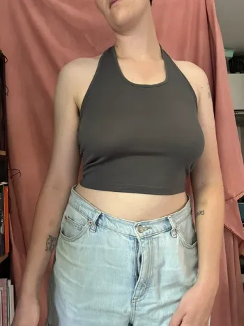 Crop top dos nu