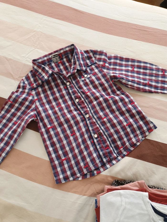 Chemise tape à l'oeil