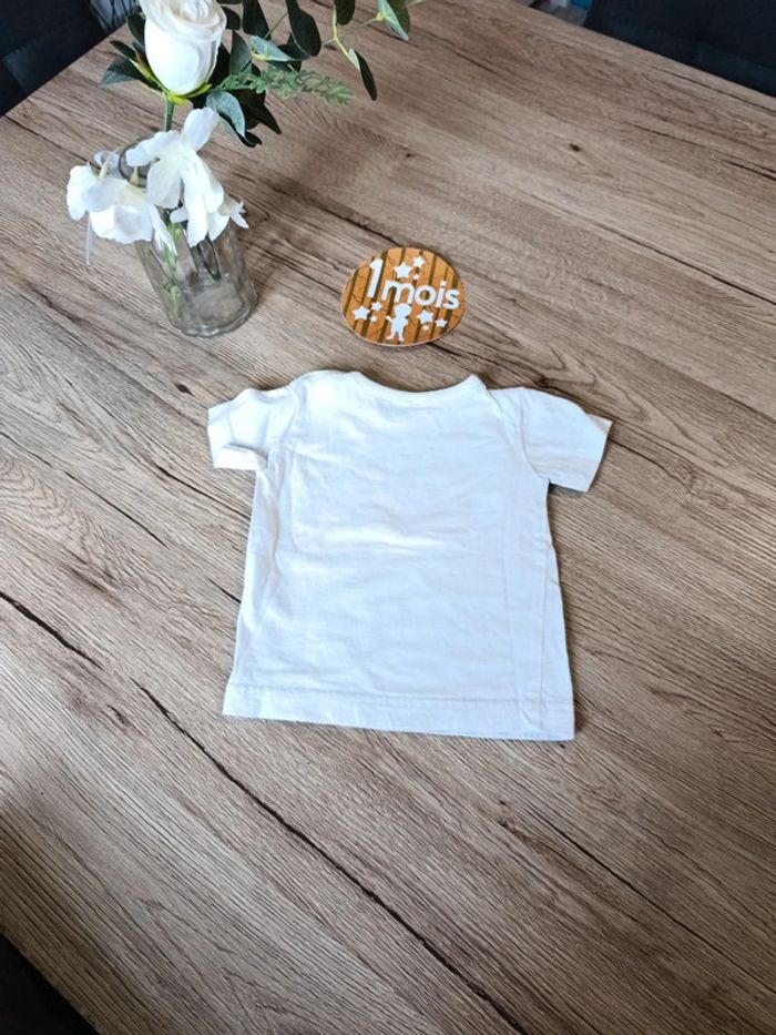 T-shirt 1 mois petit matelot - photo numéro 5