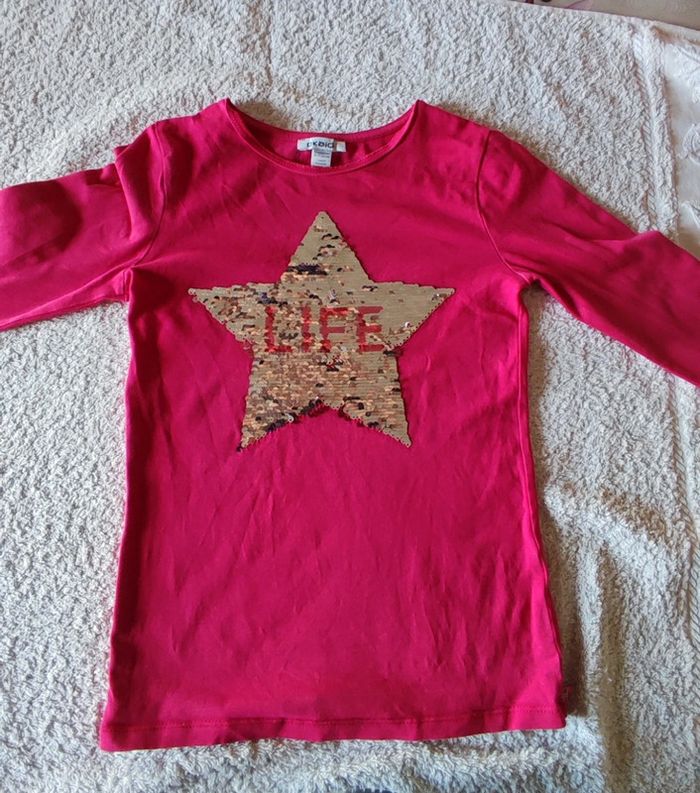 6 t-shirts manches longues 10 ans - photo numéro 9