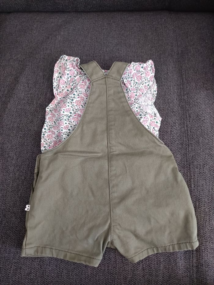 Combishort fille 3 mois obaibi - photo numéro 2