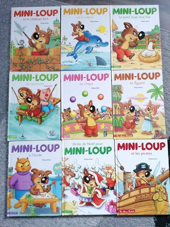 Livres mini loup