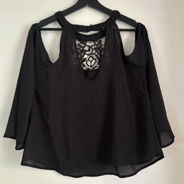 Blouse légère noir - photo numéro 3