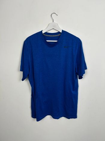 T-shirt Nike Dri-FIT Bleu Homme XL | Très Bon État | Sportwear Respirant | TN77