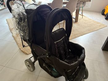 Poussette double trottine