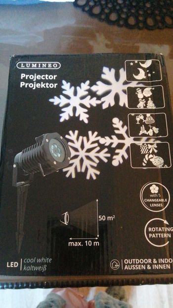 Noël projecteur 