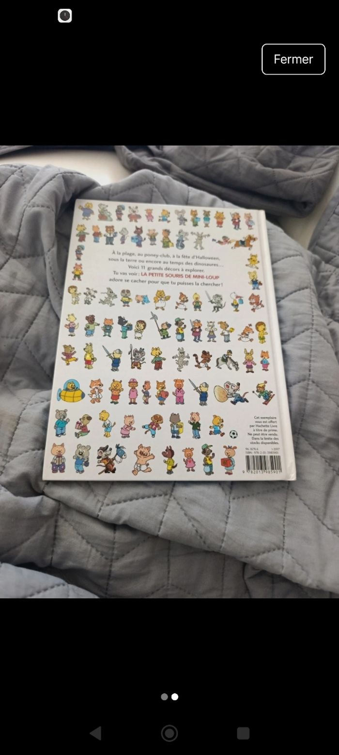 Livre mini loup - photo numéro 2
