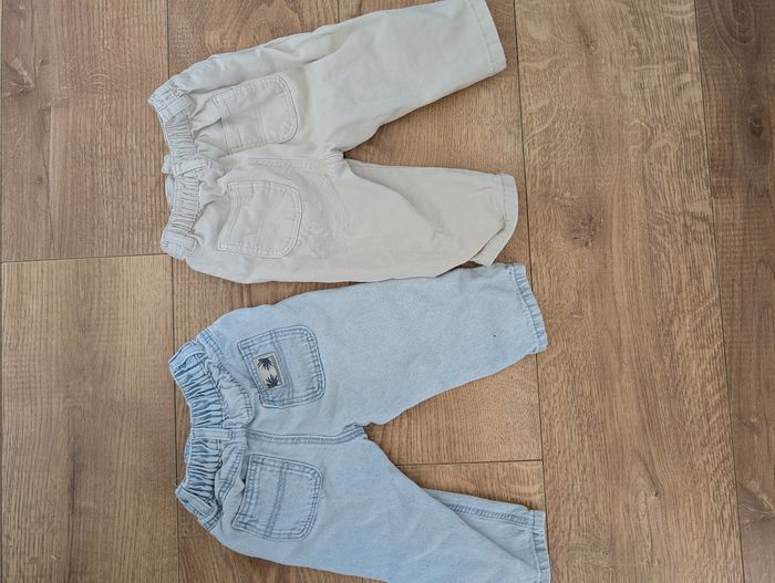 Lot de pantalons 12 mois tape à l'oeil - photo numéro 2