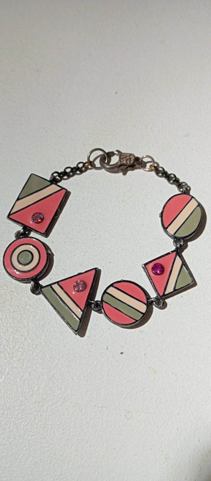 Parure bracelet boucles d'oreilles