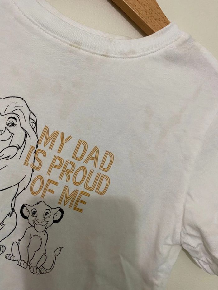 T-shirt blanc Le Roi Lion Kiabi 5 ans - photo numéro 2