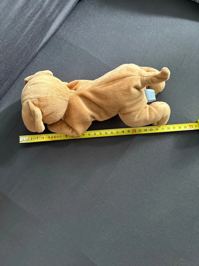Petite peluche petit chien 25cm - photo numéro 7