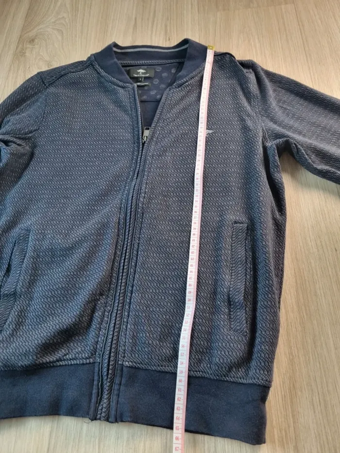 Veste zippé Fynch-Hatton bleue Homme Taille S - photo numéro 4