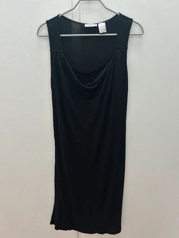 Robe noir à bretelles été - en viscose la redoute création - 34/36