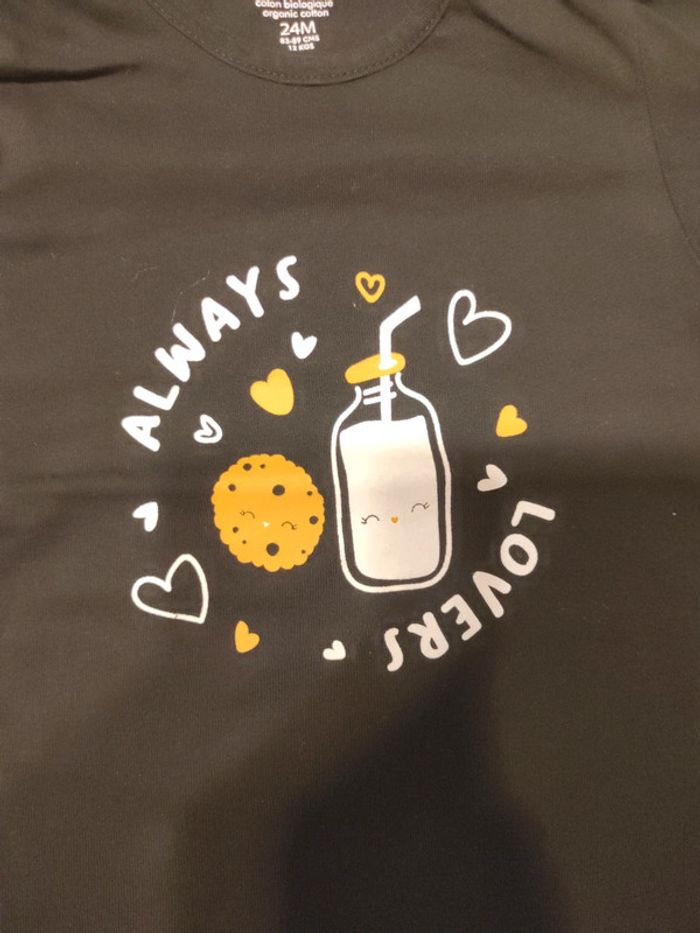 Tee-shirt 24 mois ML Kiabi - photo numéro 4